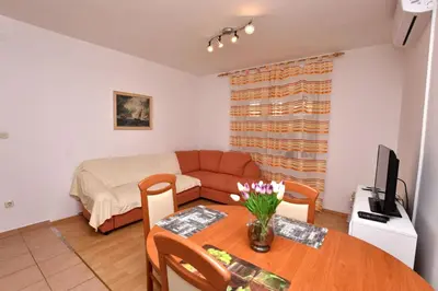 TV i/ili zabavni centar u objektu Apartment Tome