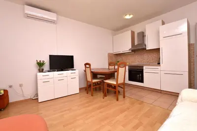 Kuhinja ili čajna kuhinja u objektu Apartment Tome
