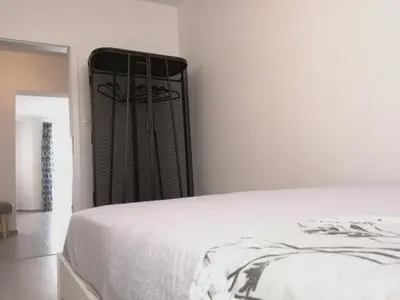 Krevet ili kreveti u jedinici u objektu Quiet Family Apartments 30m from Beach Rogoznica Maiv Residence Zatoglav