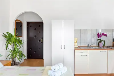 Kuhinja ili čajna kuhinja u objektu Jimy Apartments