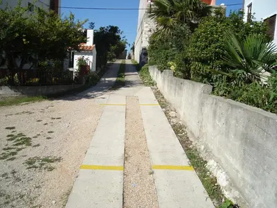 Tlocrt objekta Apartmani Markoč