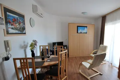 TV i/ili zabavni centar u objektu Nautica Apartments