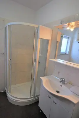 Kupaonica u objektu Nautica Apartments