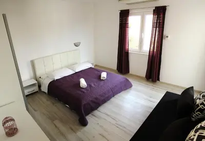 Krevet ili kreveti u jedinici u objektu Apartments Silvija