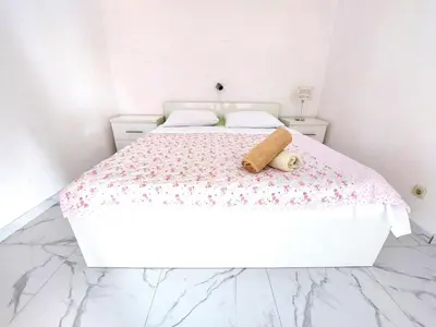 Krevet ili kreveti u jedinici u objektu Guest house Silvija - sea view