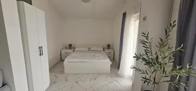 Krevet ili kreveti u jedinici u objektu Guest house Silvija - sea view