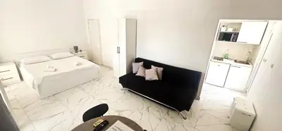 Krevet ili kreveti u jedinici u objektu Guest house Silvija - sea view