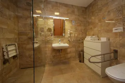 Kupaonica u objektu Hotel Villa Radin