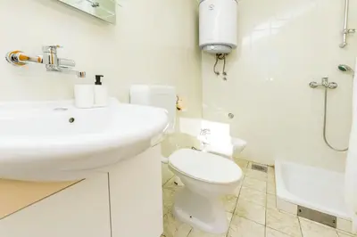 Kupaonica u objektu Apartments and Room Milka-Jere