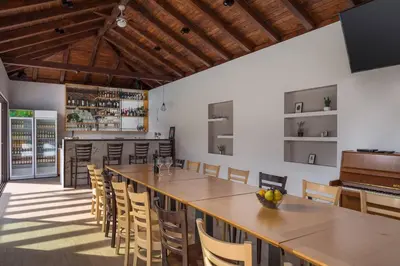 TV i/ili zabavni centar u objektu Villa DIVA Holiday House