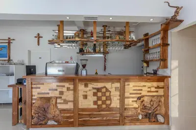 Kuhinja ili čajna kuhinja u objektu Apartments Lola