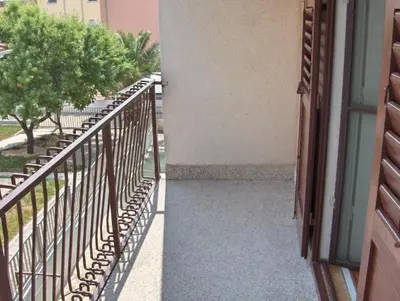 Balkon ili terasa u objektu Rooms & Apartments Blue Beach