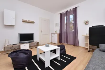 TV i/ili zabavni centar u objektu Apartments Dragica