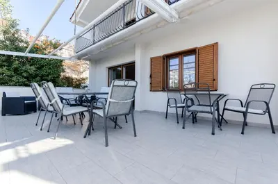 Balkon ili terasa u objektu Apartments and Rooms Antee