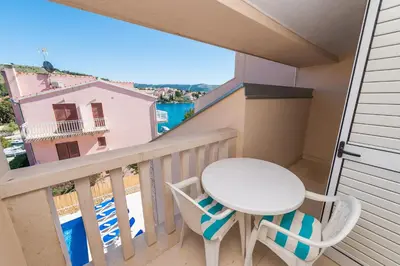 Balkon ili terasa u objektu Apartments Pralija