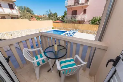 Balkon ili terasa u objektu Apartments Pralija