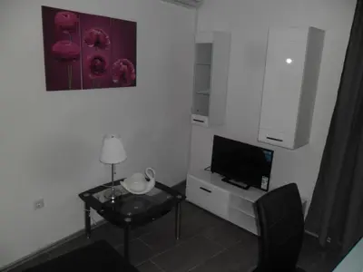 TV i/ili zabavni centar u objektu Rooms & Apartments Marinero