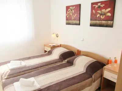 Krevet ili kreveti u jedinici u objektu Apartments Luna