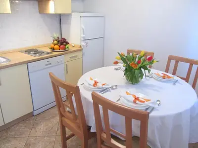 Kuhinja ili čajna kuhinja u objektu Apartments Luna
