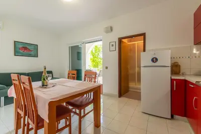 Kuhinja ili čajna kuhinja u objektu Apartments Zdena