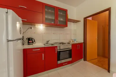 Kuhinja ili čajna kuhinja u objektu Apartments Zdena