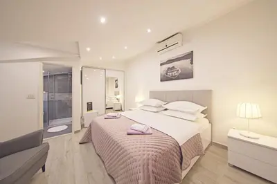 Krevet ili kreveti u jedinici u objektu Private room Niko