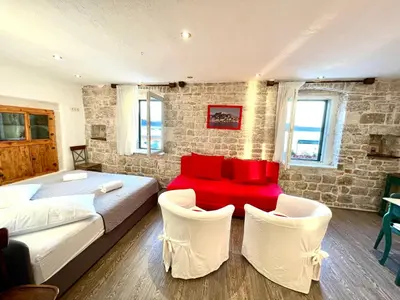 Krevet ili kreveti u jedinici u objektu Apartments Trapula