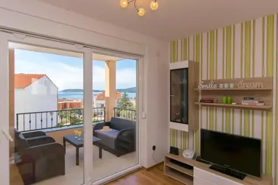 TV i/ili zabavni centar u objektu Apartment Marieta