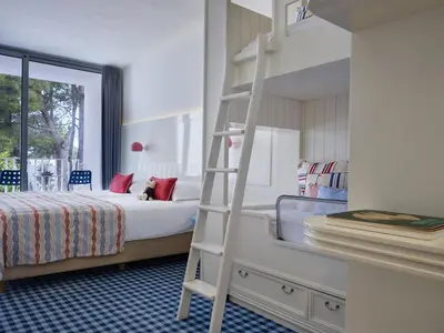 Krevet ili kreveti u jedinici u objektu Amadria Park Kids Hotel Andrija