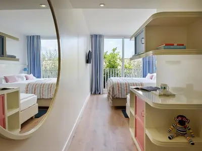 Krevet ili kreveti u jedinici u objektu Amadria Park Kids Hotel Andrija