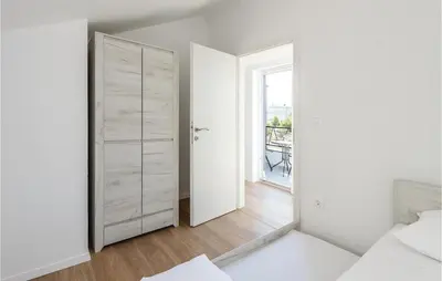 Krevet ili kreveti u jedinici u objektu Four-Bedroom Holiday Home In Sibenik