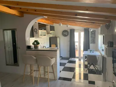 Kuhinja ili čajna kuhinja u objektu Apartmani Igor & Dragica