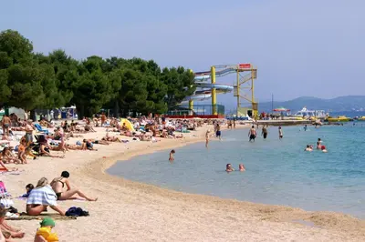 Tlocrt objekta Apartments with a parking space Vodice - 14798