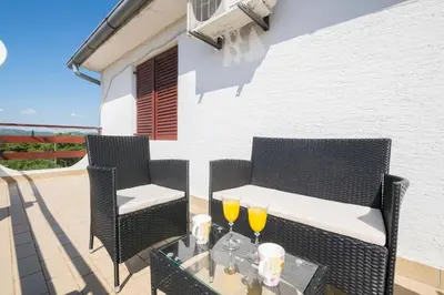 Balkon ili terasa u objektu Apartments Katarina