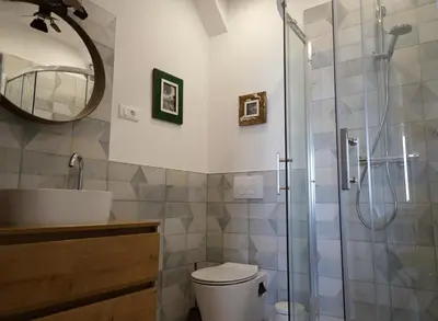 Kupaonica u objektu Seaview apartment