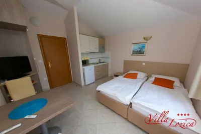 Krevet ili kreveti u jedinici u objektu Villa Lozica