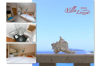 Krevet ili kreveti u jedinici u objektu Villa Lozica