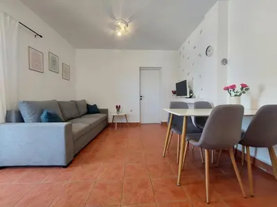 TV i/ili zabavni centar u objektu Apartment Charly