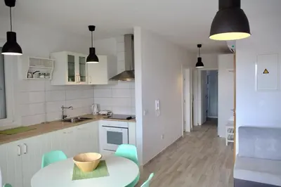 Kuhinja ili čajna kuhinja u objektu Olive place