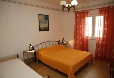 Krevet ili kreveti u jedinici u objektu Apartment Plava Plaza (4382-1)