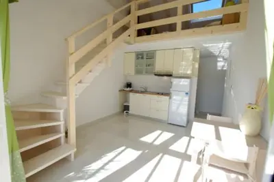 Kuhinja ili čajna kuhinja u objektu Murter New- with Sauna&Jacuzzi 722