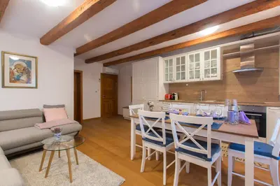 Kuhinja ili čajna kuhinja u objektu Villa Lucija Vodice