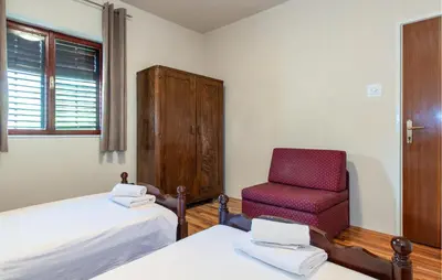 Krevet ili kreveti u jedinici u objektu Two-Bedroom Apartment In Sibenik