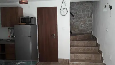 Kuhinja ili čajna kuhinja u objektu Apartmani Krapanj