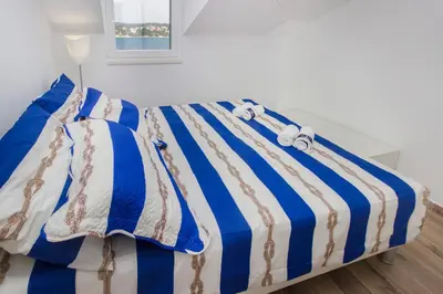 Krevet ili kreveti u jedinici u objektu Riva