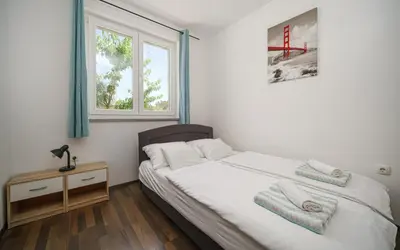Krevet ili kreveti u jedinici u objektu Villa Divna Vodice-Srima