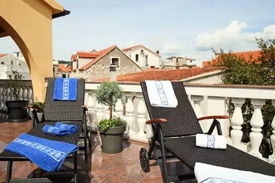 Balkon ili terasa u objektu Apartments Visnja