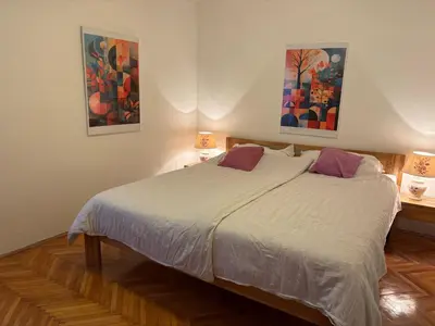 Krevet ili kreveti u jedinici u objektu Stone Apartment Primosten