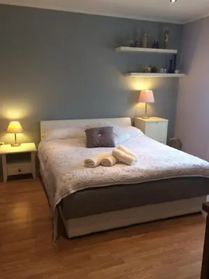Krevet ili kreveti u jedinici u objektu Holiday home 