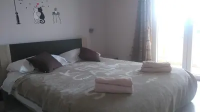 Krevet ili kreveti u jedinici u objektu Apartments & Rooms Krecak Sibenik
